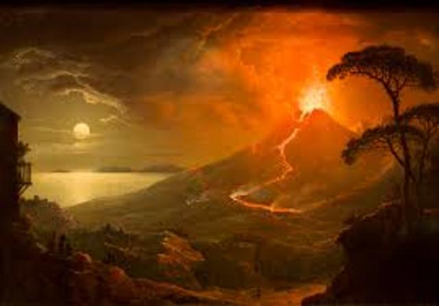 The Eruption of Mount Vesuvius in 79