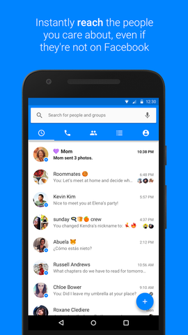 Aparece Messenger de Facebook