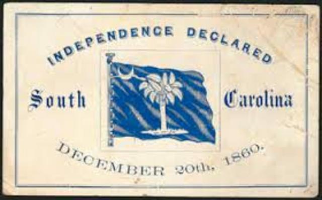 South Carolina Secedes