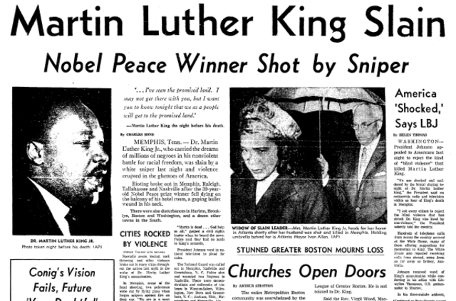 Assassination of Luther King