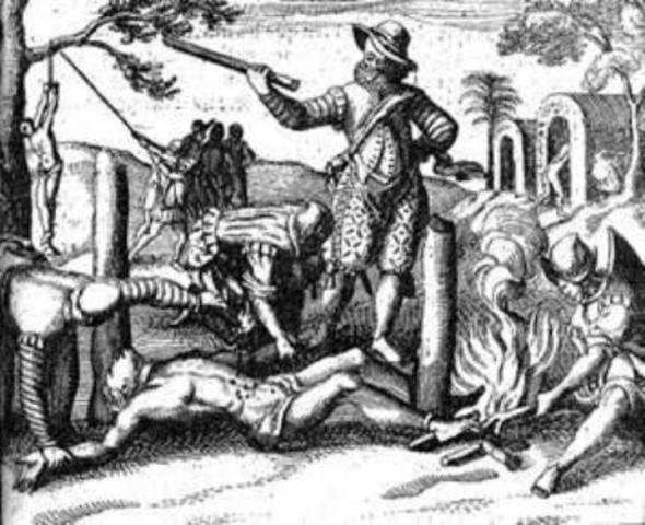 Gran cantidad de Muerte de indígenas