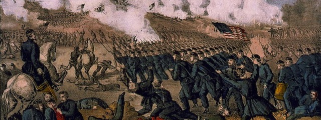 The battle of Fredericksburg