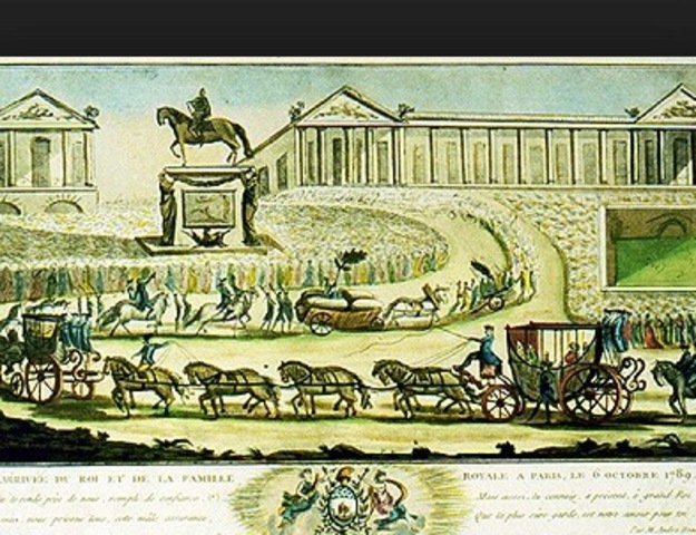 The King Returns to Paris