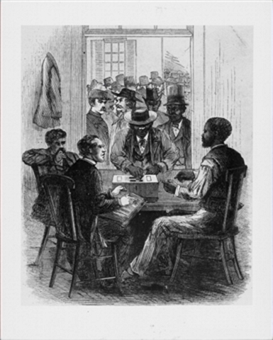 Black Men Vote in DC