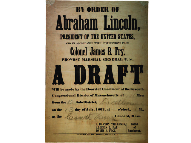 Union Drafts Citizens