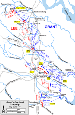 Grant Advances Toward Richmond