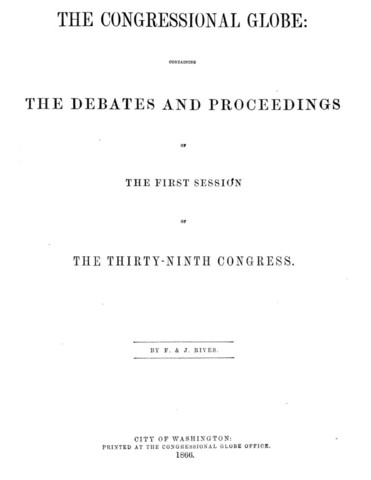 Congress Approves 14th Amendment