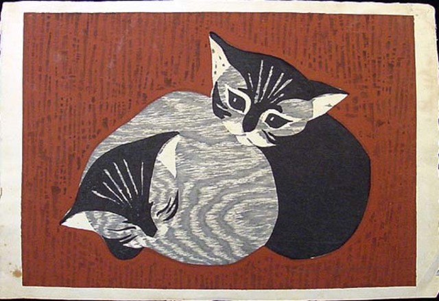 Two Kittens, Kaoru Kawano.
