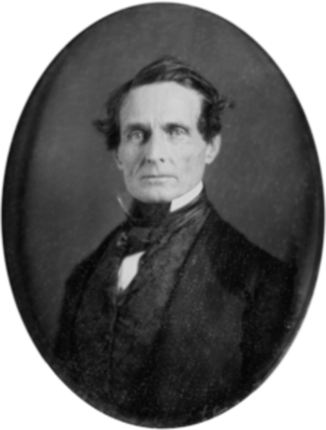 Jefferson Davis changes his mind