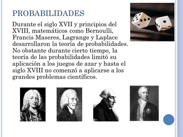 Teoria de las Probabilidades