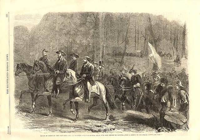 Jefferson Davis is captured