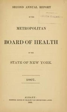 The New York City Metropolitan Board of Health