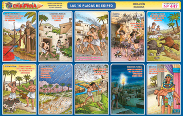 Las plagas en Egipto