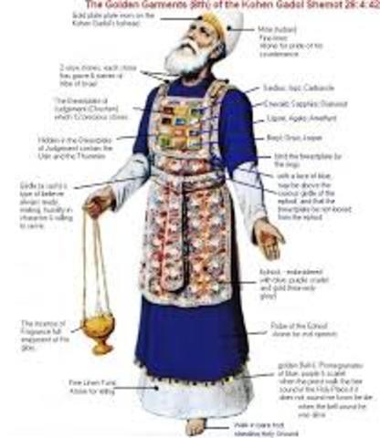 Prendas de Aaron. Obra terminada