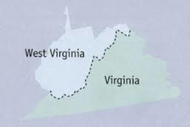 Virginia Splits into Two