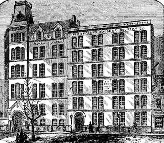 Abraham Lincoln Visits Five Points