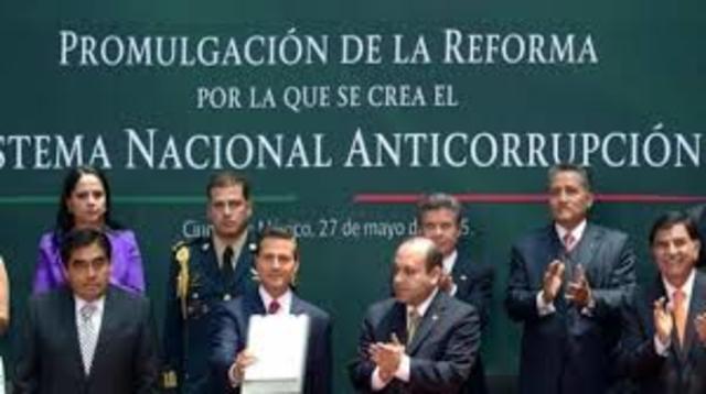 Sistema NAcional Anticorrupción.