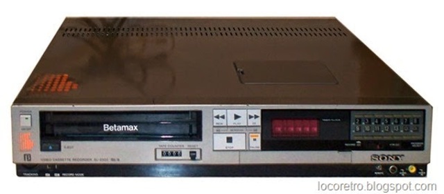 Mi sexto acercamiento tecnológico (betamax)