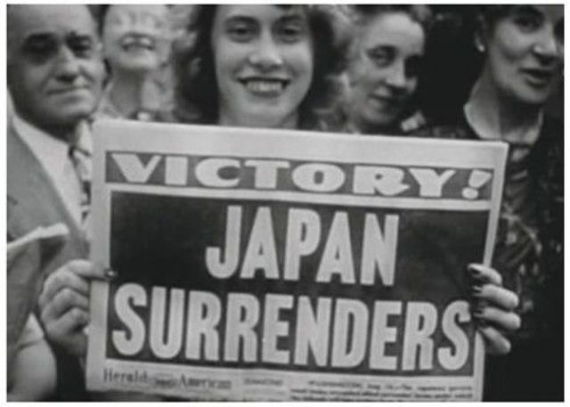 Japan surrenders