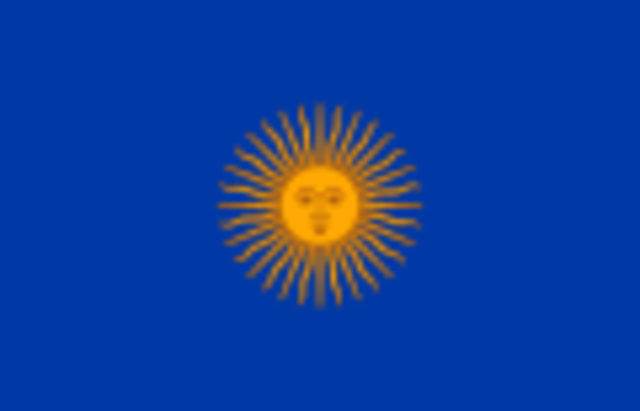 BANDERA DEL REGIMIENTO INDEPENDIENTE DE TACNA DE MILLER