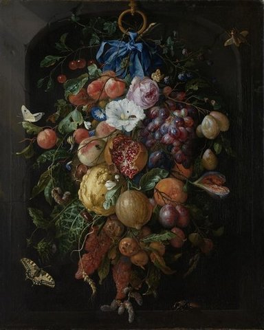 "Festoon of Fruit and Flowers"