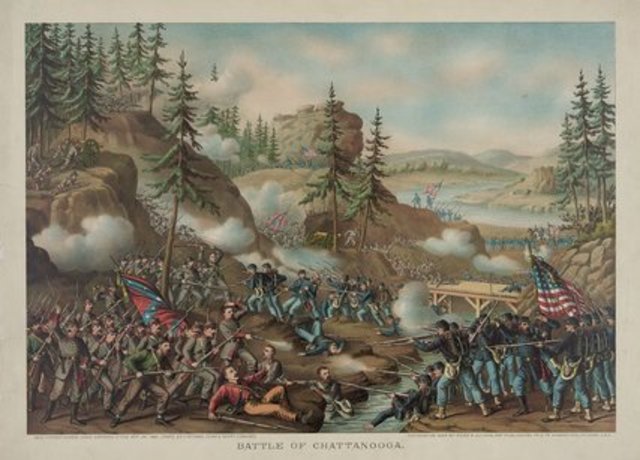 Rebel siege of Chattanooga