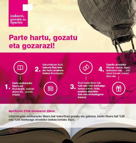 Irakurri, gozatu eta oparitu