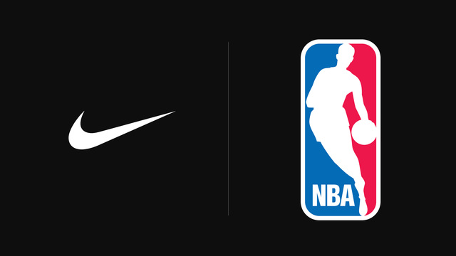 Nike signs a deal to become the first apparel supplier of the Nba