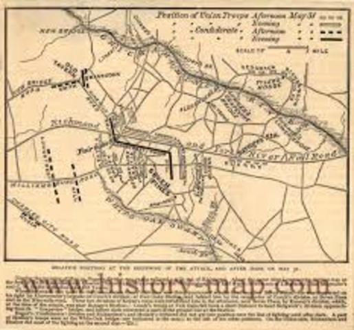 The Battle of Seven Pines