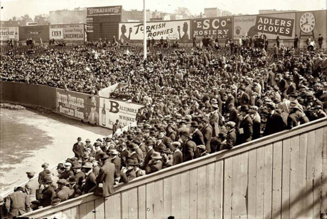 The first World Series Game in New York