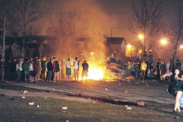 Violent Saint Patrick's Day