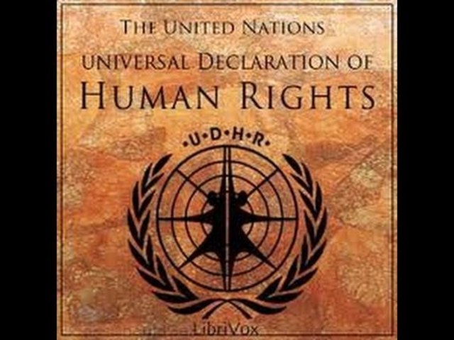 U.N Countries sign Declaration of Human Rights