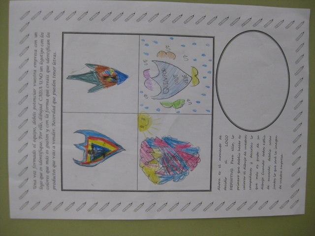 CREACION DE LOGOS COOPERATIVO. 45 MIN