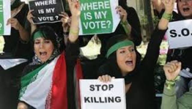 Twitter única salida de comunicación en las protestas electorales iranies