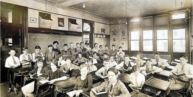 Aparece la escolarización