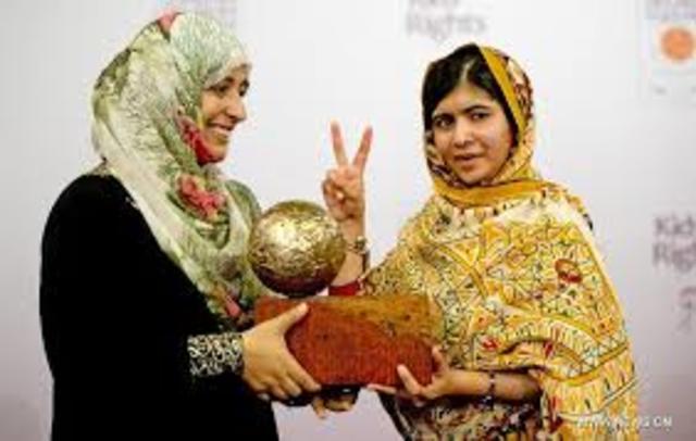 Winning Pakistan National Youth Peace Prize