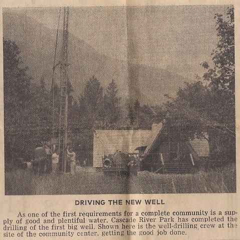 Drilling the new well