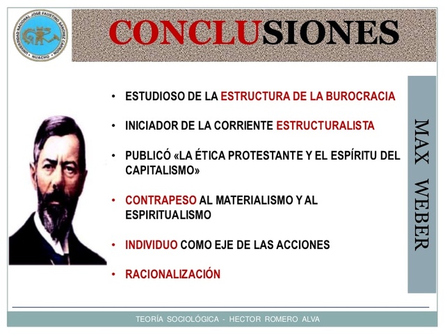 aplicando el termino burocratico en las empresa se comienza a ver mejores resultados en diferentes campos gracias a Max Weber.