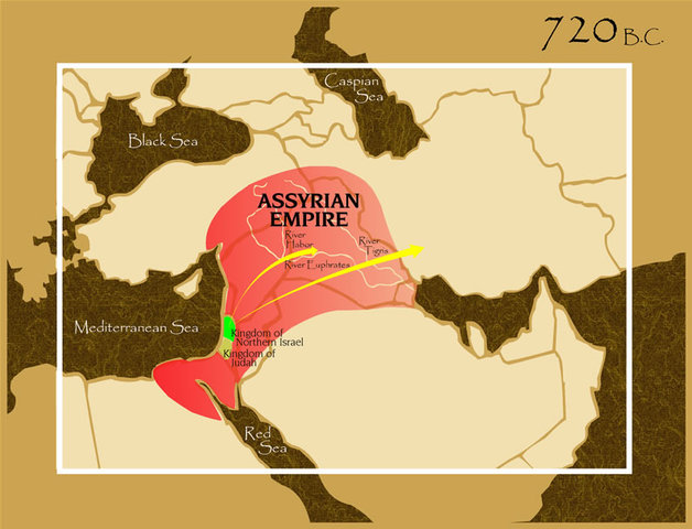ASSYRIA INVADES ISRAEL