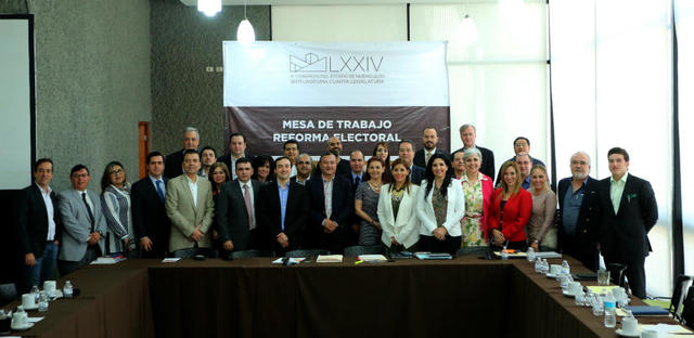 COMIENZAN A ANALIZAR REFORMAS A LA LEY ESTATAL ELECTORAL
