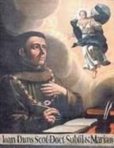 Duns Escoto (1266 o 1274-1308)