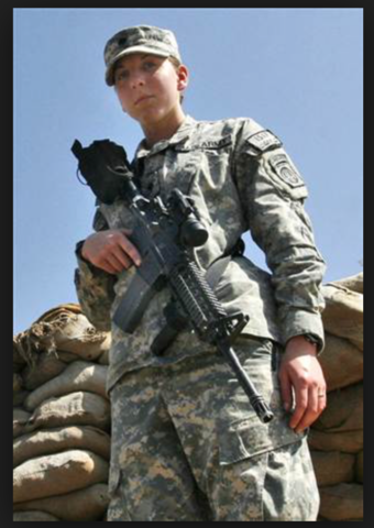 First Silver Star for Bravery in Combat Awarded to Female Soldier