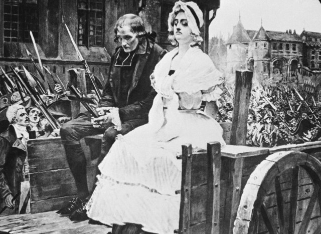 Marie Antoinette executed