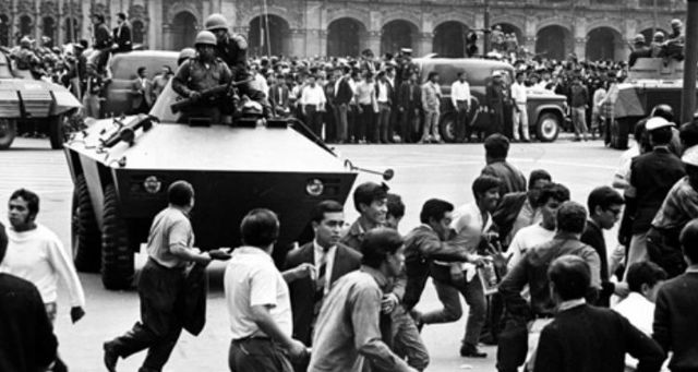 The Plaza of the Three Cultures.