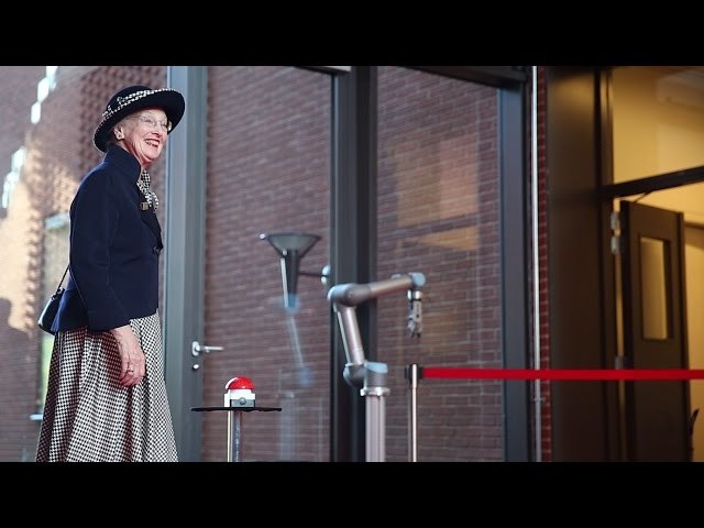 Dronningens indvielse af det nye center