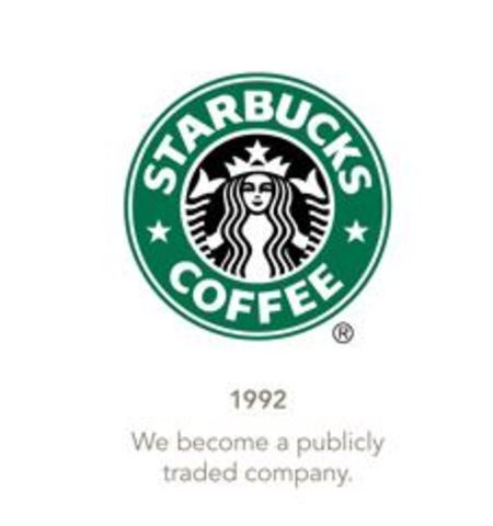 The third version of Starbucks logo