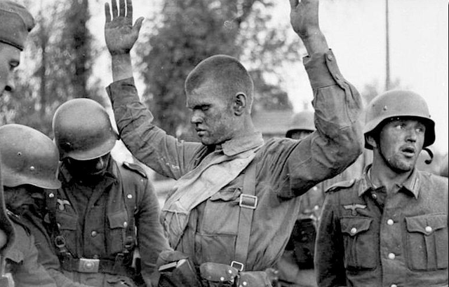 Germans Surrender to Soviet Forces