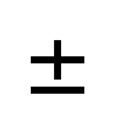 The first use of + and - in an English book