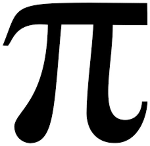 Greek letter was used to represent pi