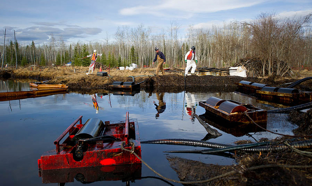 Derrame de Petróleo en Little Buffalo, Alberta
